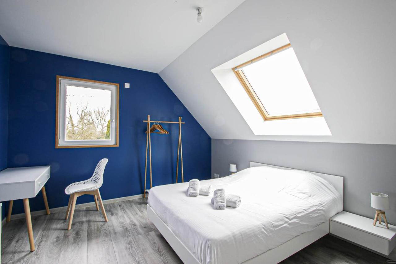 Kokana Modern Holiday Home Englesqueville-la-Percée المظهر الخارجي الصورة