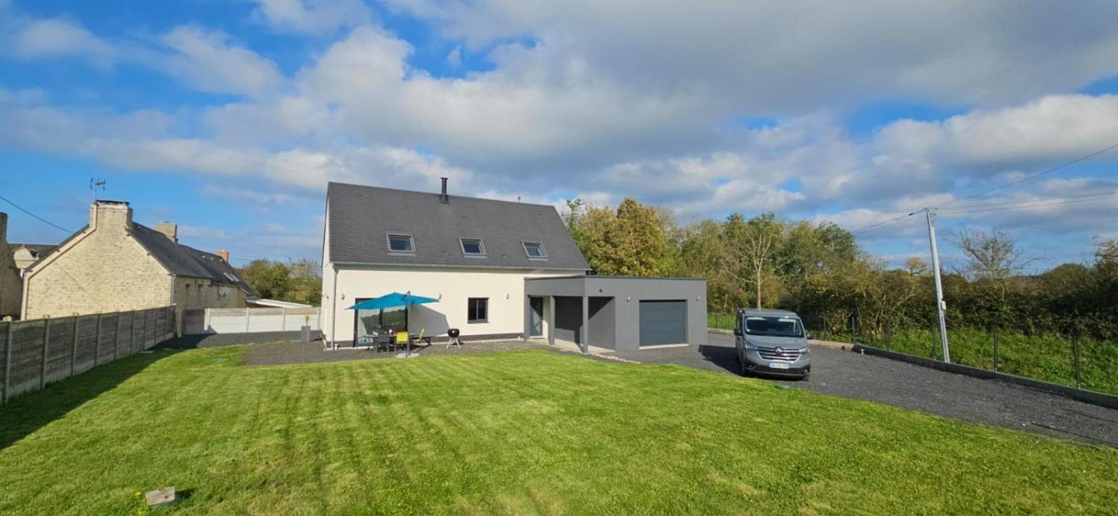 Kokana Modern Holiday Home Englesqueville-la-Percée المظهر الخارجي الصورة